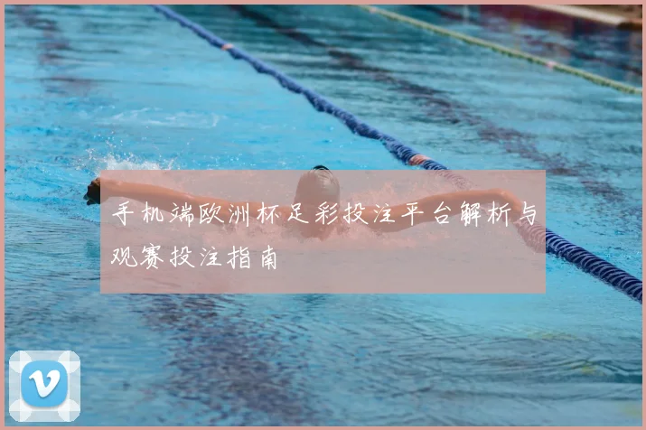 手机端欧洲杯足彩投注平台解析与观赛投注指南